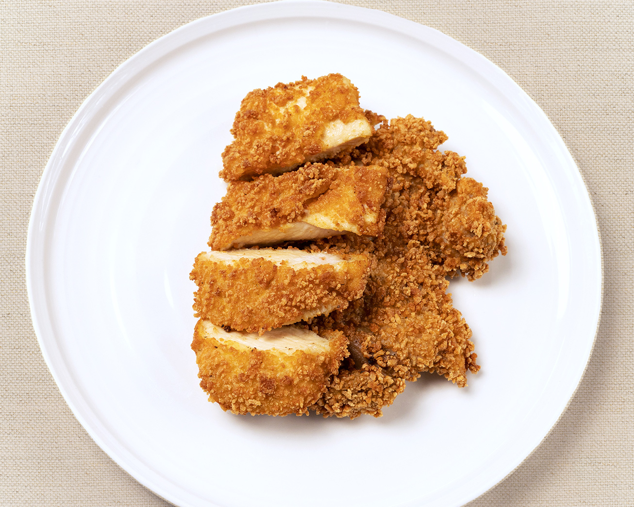 Crispy Herb-Breaded Chicken