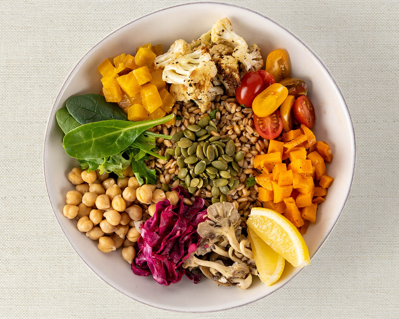 Rainbow Grain Bowl