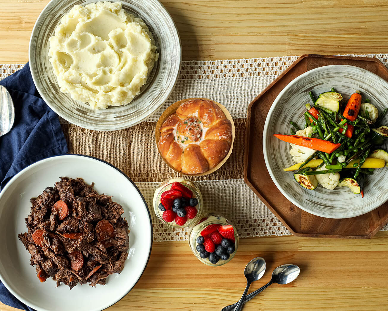 Pinot Noir Braised Beef Family Meal
