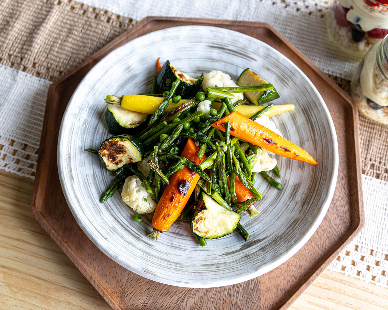 Garlicky Roasted Veggies