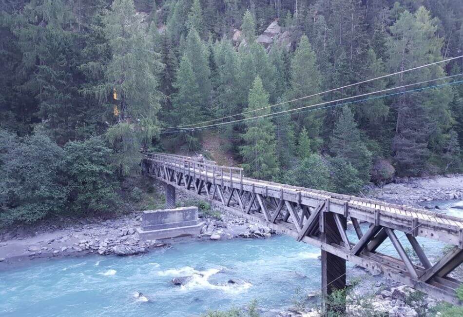 alte brücke güstizia zernez abbruck abbau engadin graubünden foffa conrad holzbau ag muenstertal