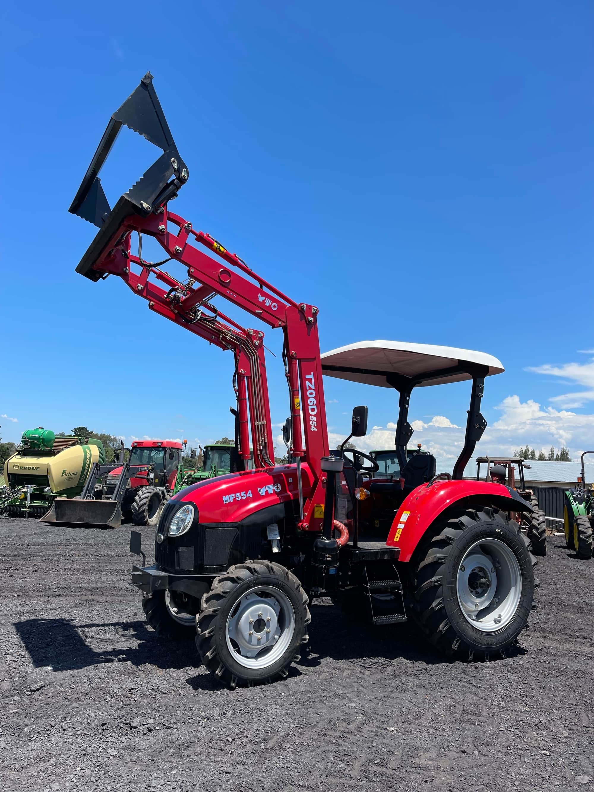 YTO MF554 Tractor JC Tractors Tractors & Farming Machinery
