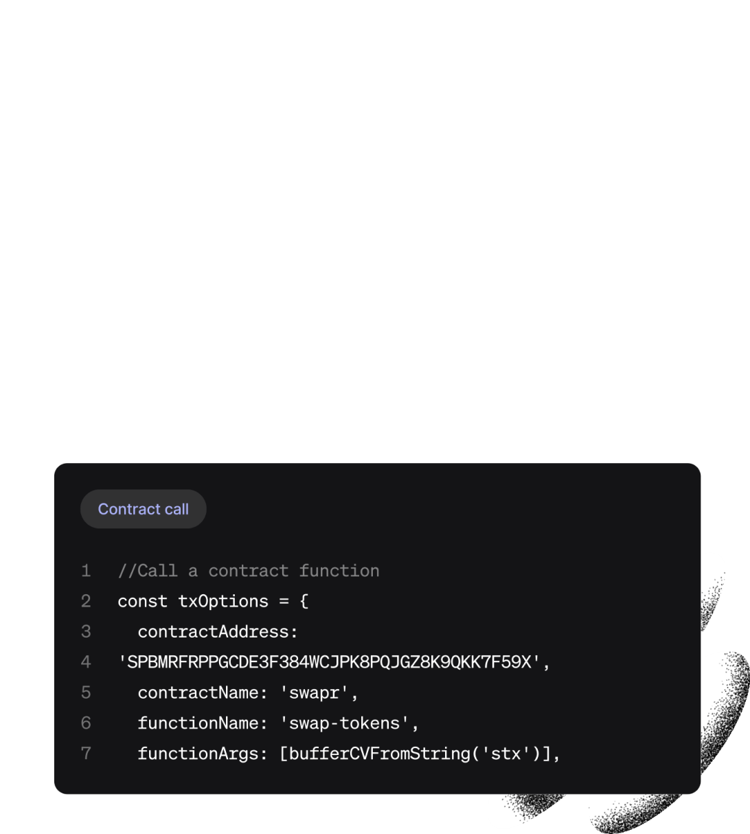 Powered by Clarity, code demo.