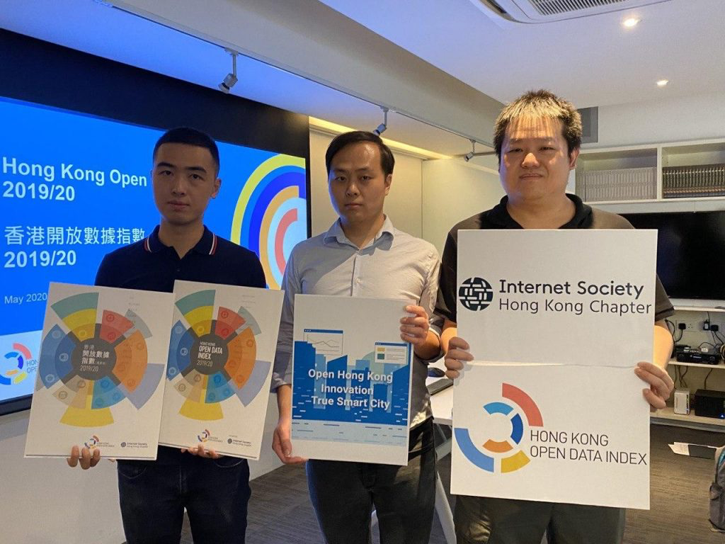 Image of Benjamin Zhou, Ho Wa Wong and Ben Cheng, the people behind Open Data
