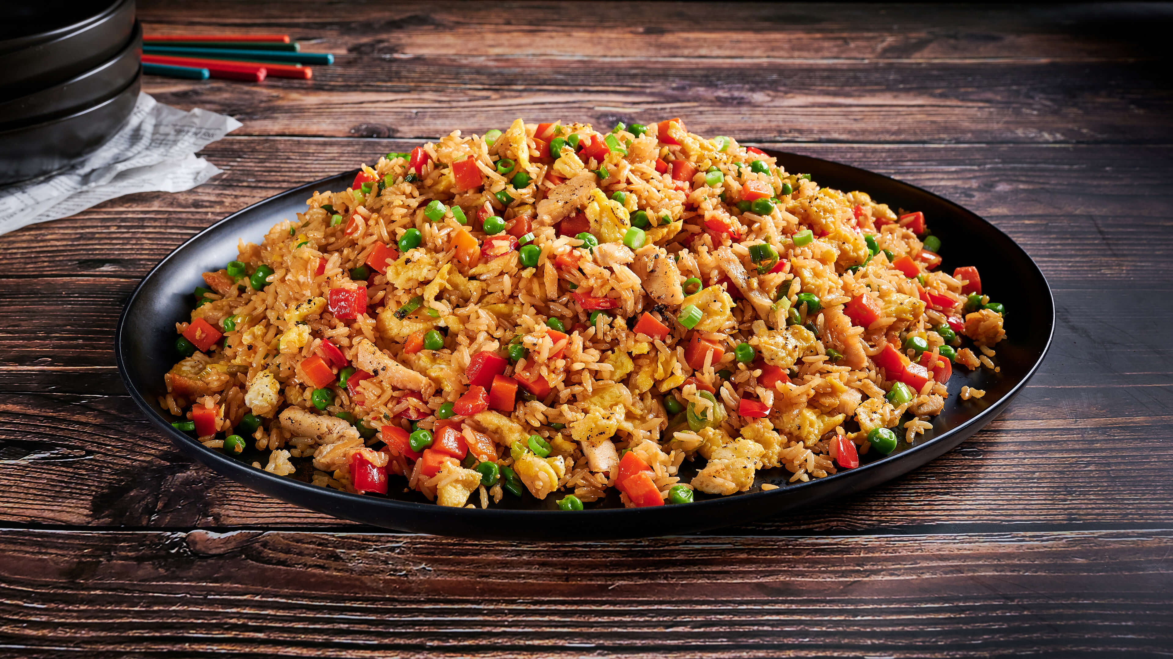 Fried Rice for the Fam - A 2 pound serving of our Classic Fried Rice big enough to feed 4