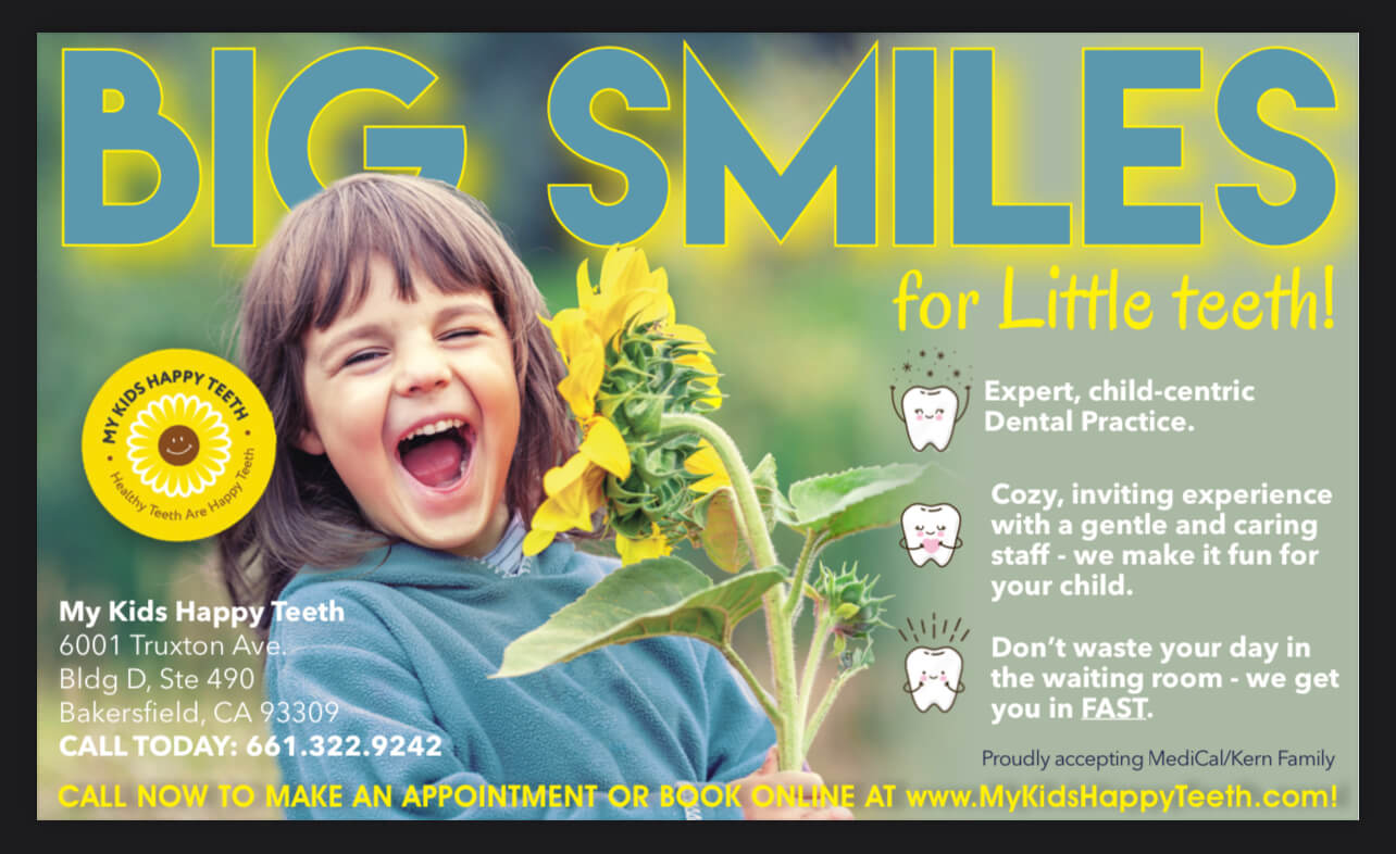 Children's Dentistry in Bakersfield My Kids Happy Teeth
