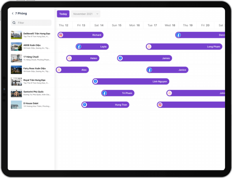 synchronize calendar desktop interface