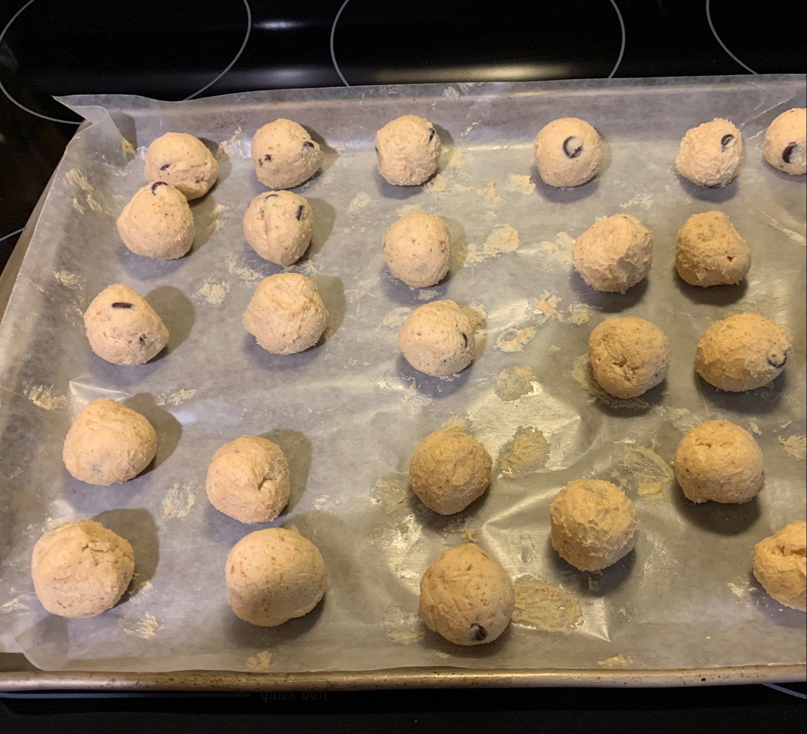 Peanut butter chocolate chip cookie dough fat bomb Keto Diet App