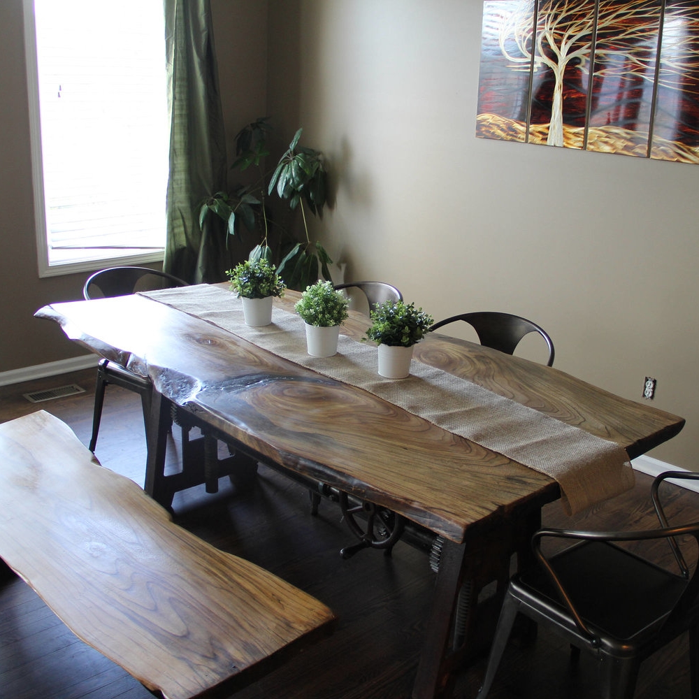 Slab & reclaimed wood furniture maker in Kansas City