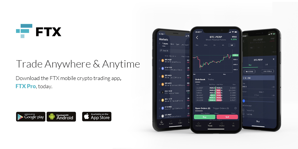 ftx trade anywhere anytime