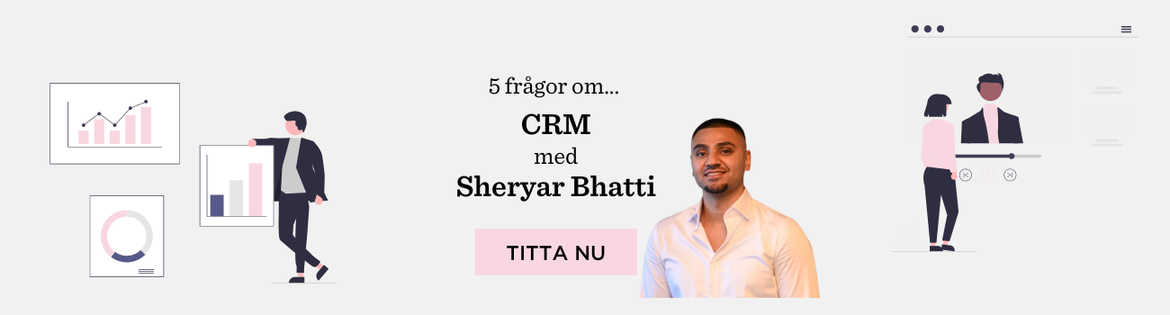 5 frågor om CRM med Sheryar