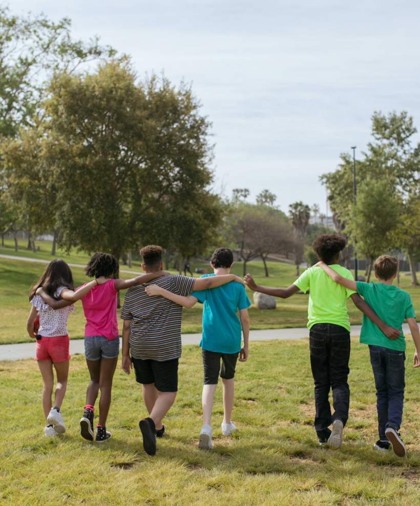 Kids playing