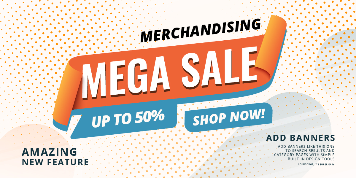 Merchandising Banners Are Here