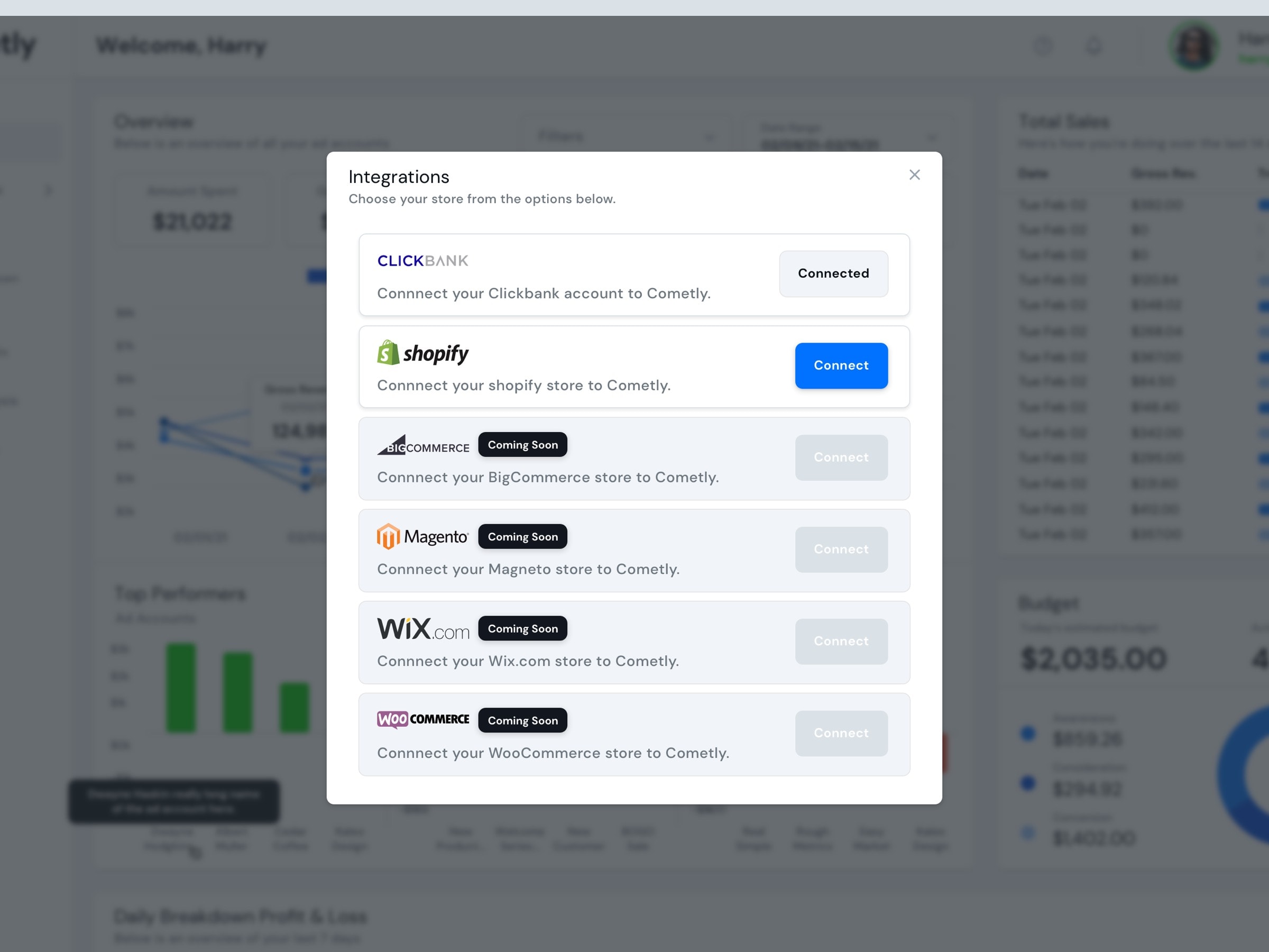 We collaborated with the Cometly team for 3 months,working through design patterns, layout, navigation and user flows to launch the next generation of ad management.