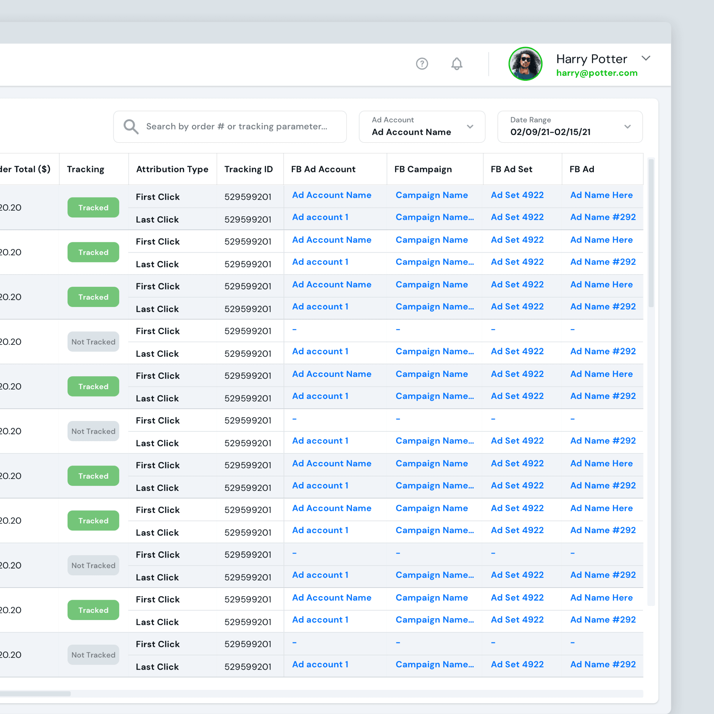 We collaborated with the Cometly team for 3 months,working through design patterns, layout, navigation and user flows to launch the next generation of ad management.