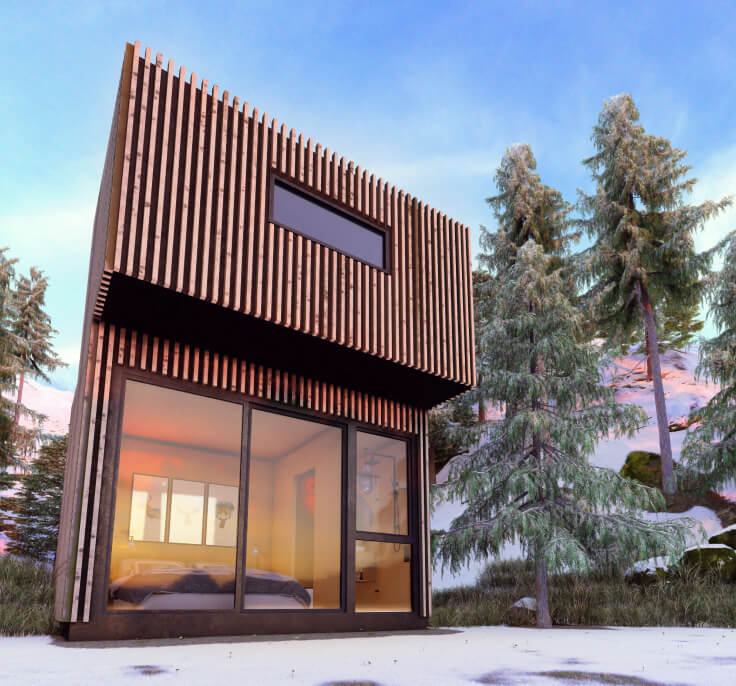 Module en bois