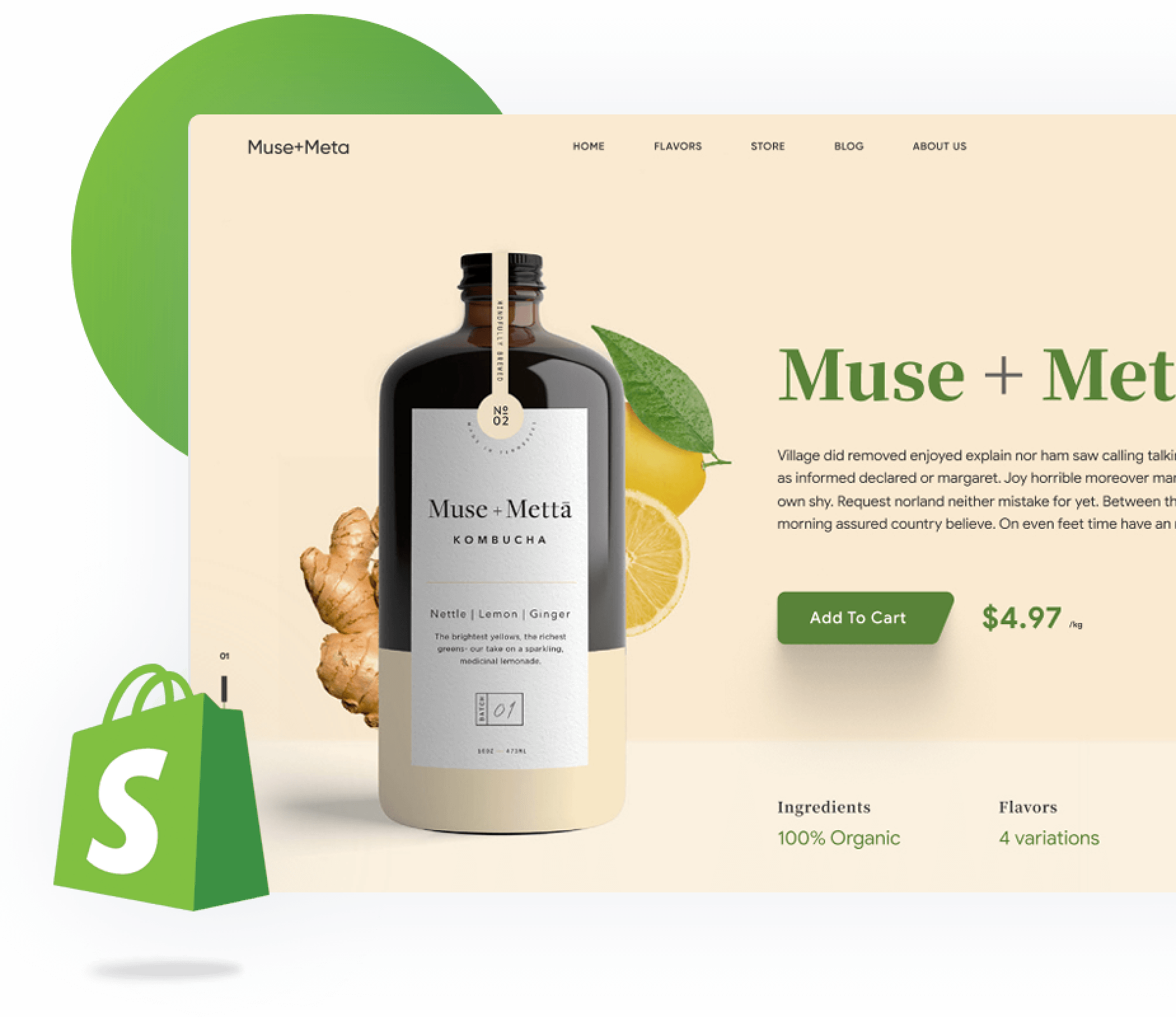 Muse+Meta landing page.