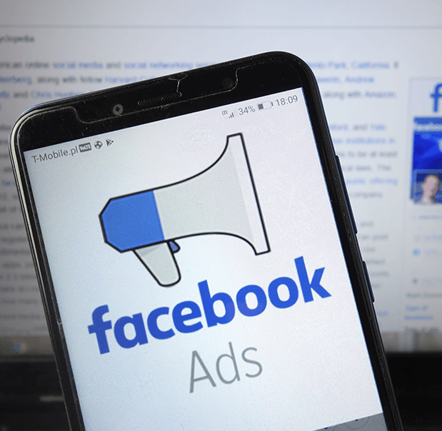Facebook ads.