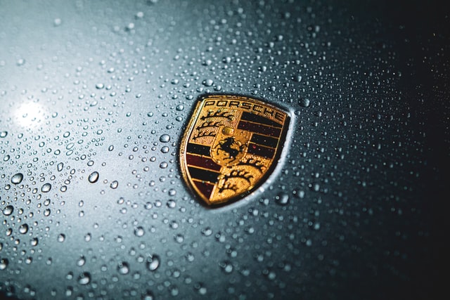 Logo of german sports cars manufacturer Porsche