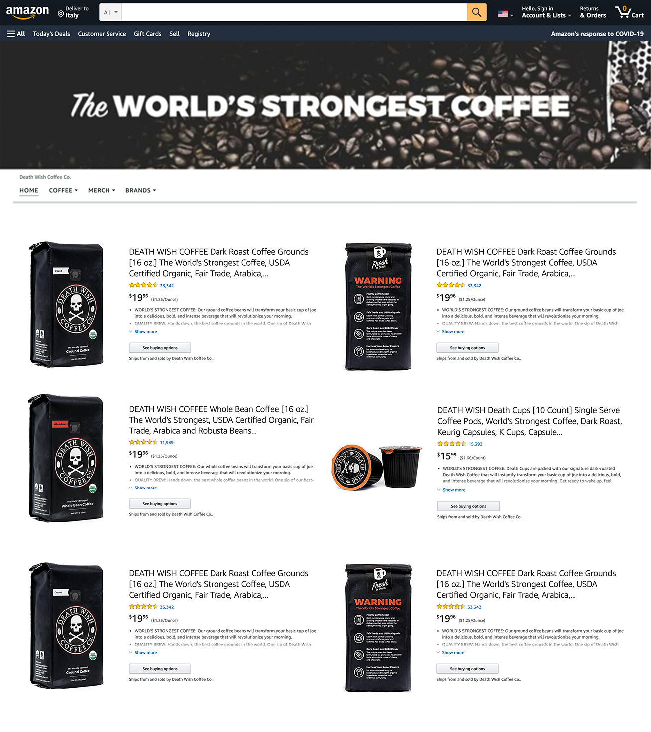 Death Wish Coffee