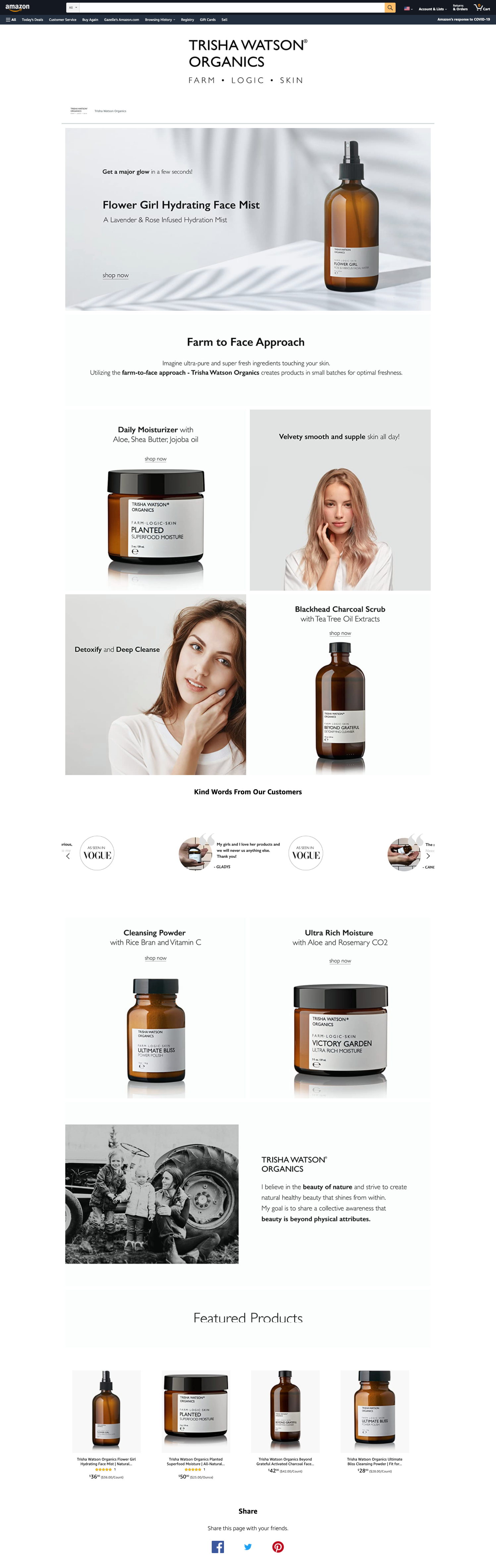 Trisha Watson Organics
