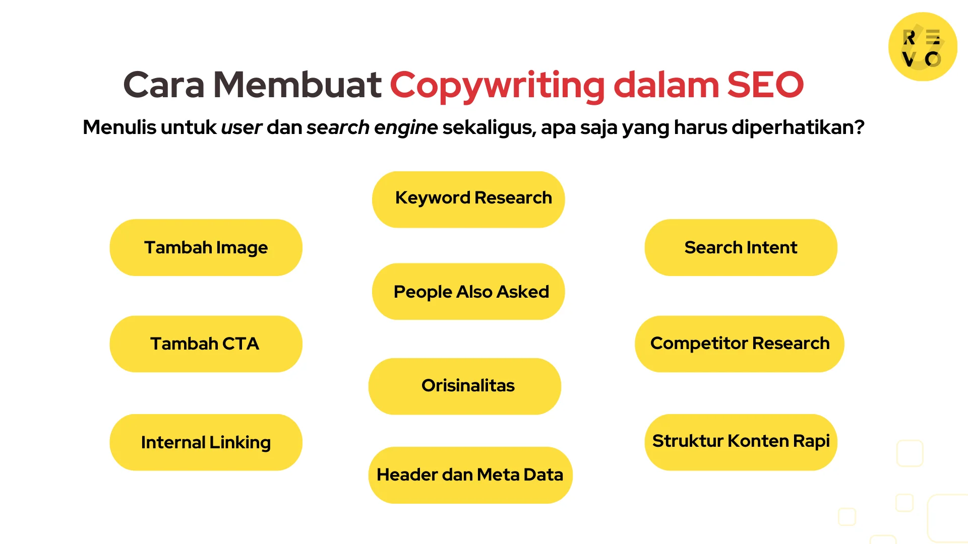 cara membuat SEO copywriting - RevoU