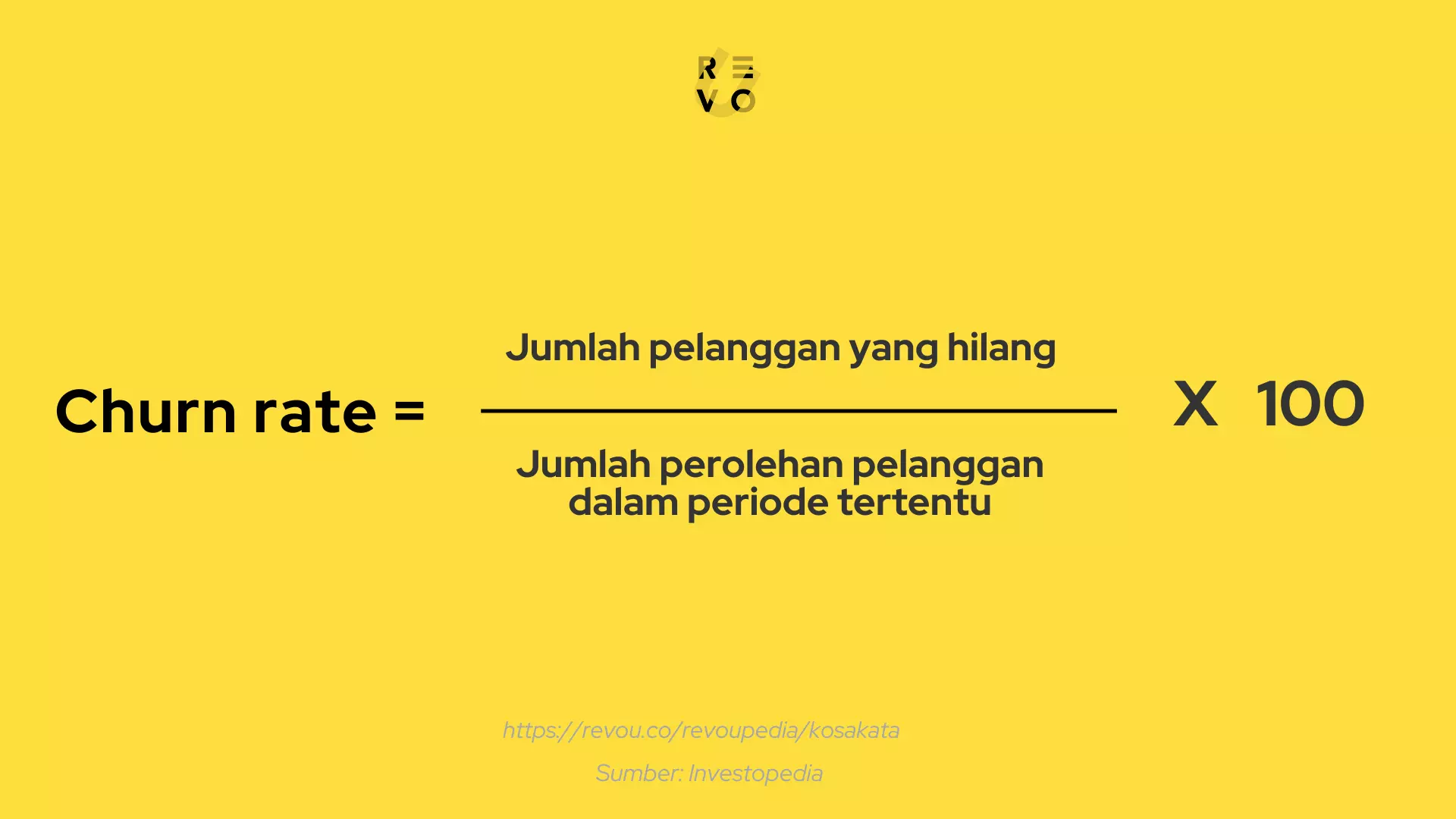 Rumus churn rate