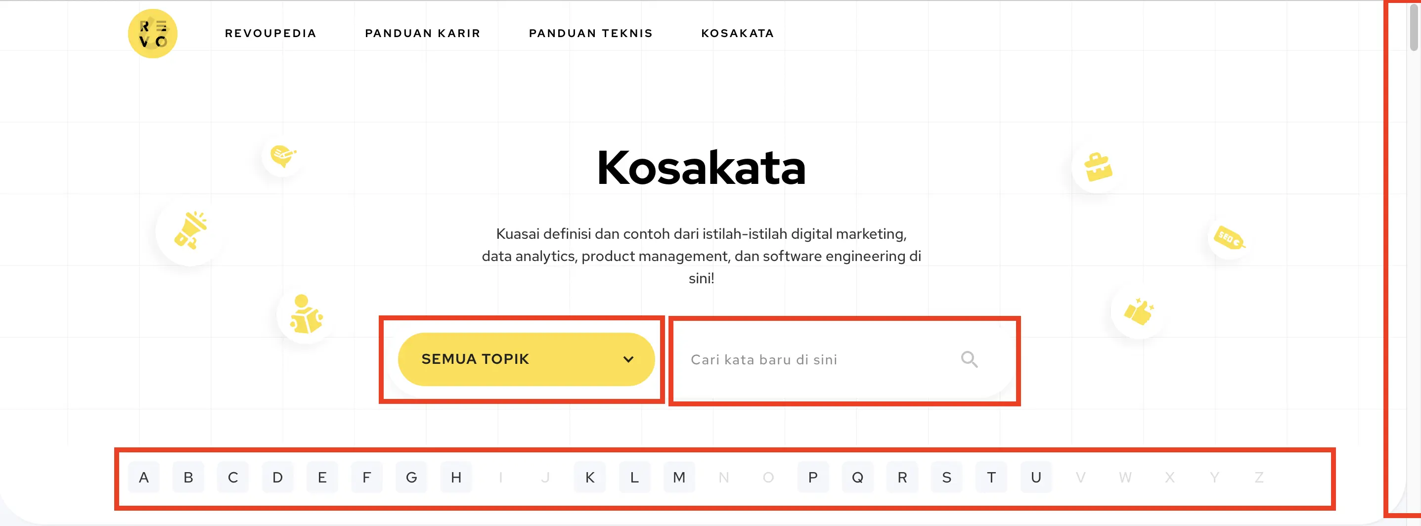 Contoh pekerjaan back-end developer