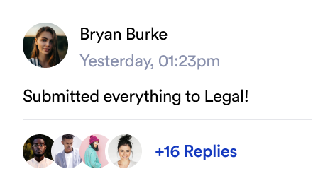 Reccaped Comment
