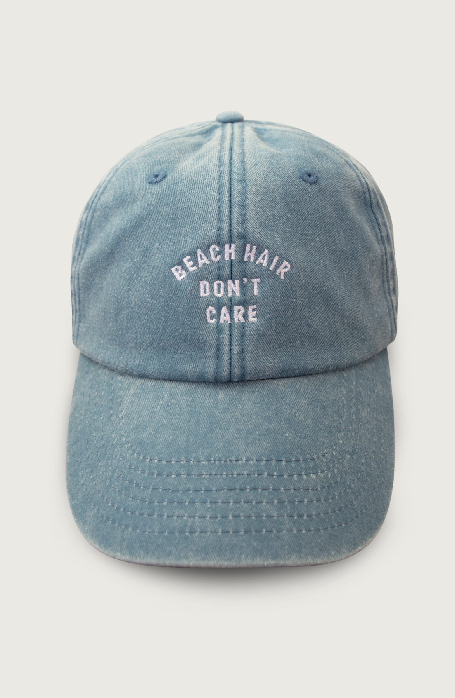 Beach Hair Don't Care Vintage Dad Hat 