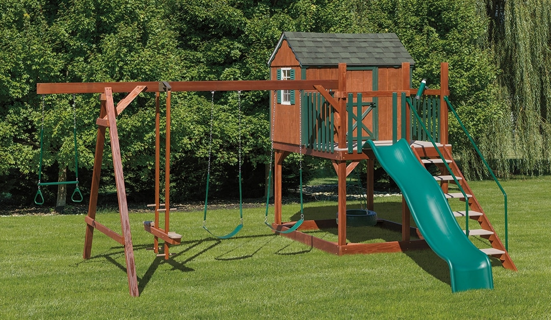 Wood Playsets NC & VA Stateline Builders