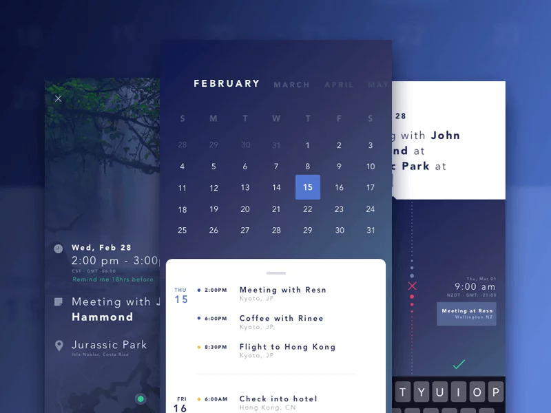 Kyle Blackman smart calendar app