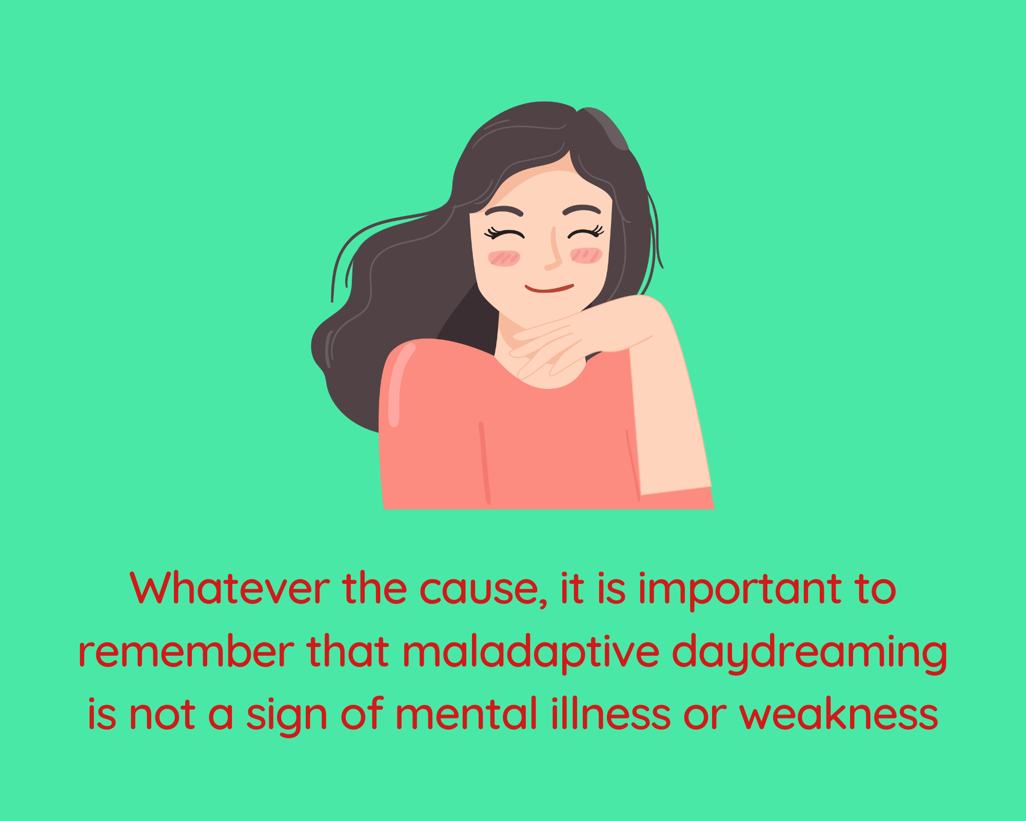 What is the cause of maladaptive daydreaming?