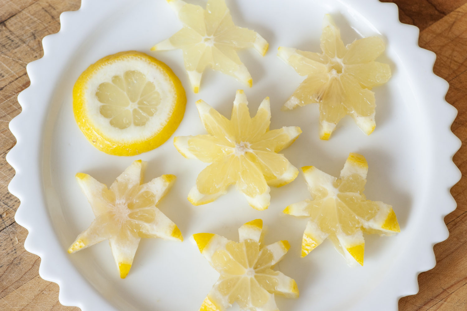 HOW TO MAKE LEMON STARS