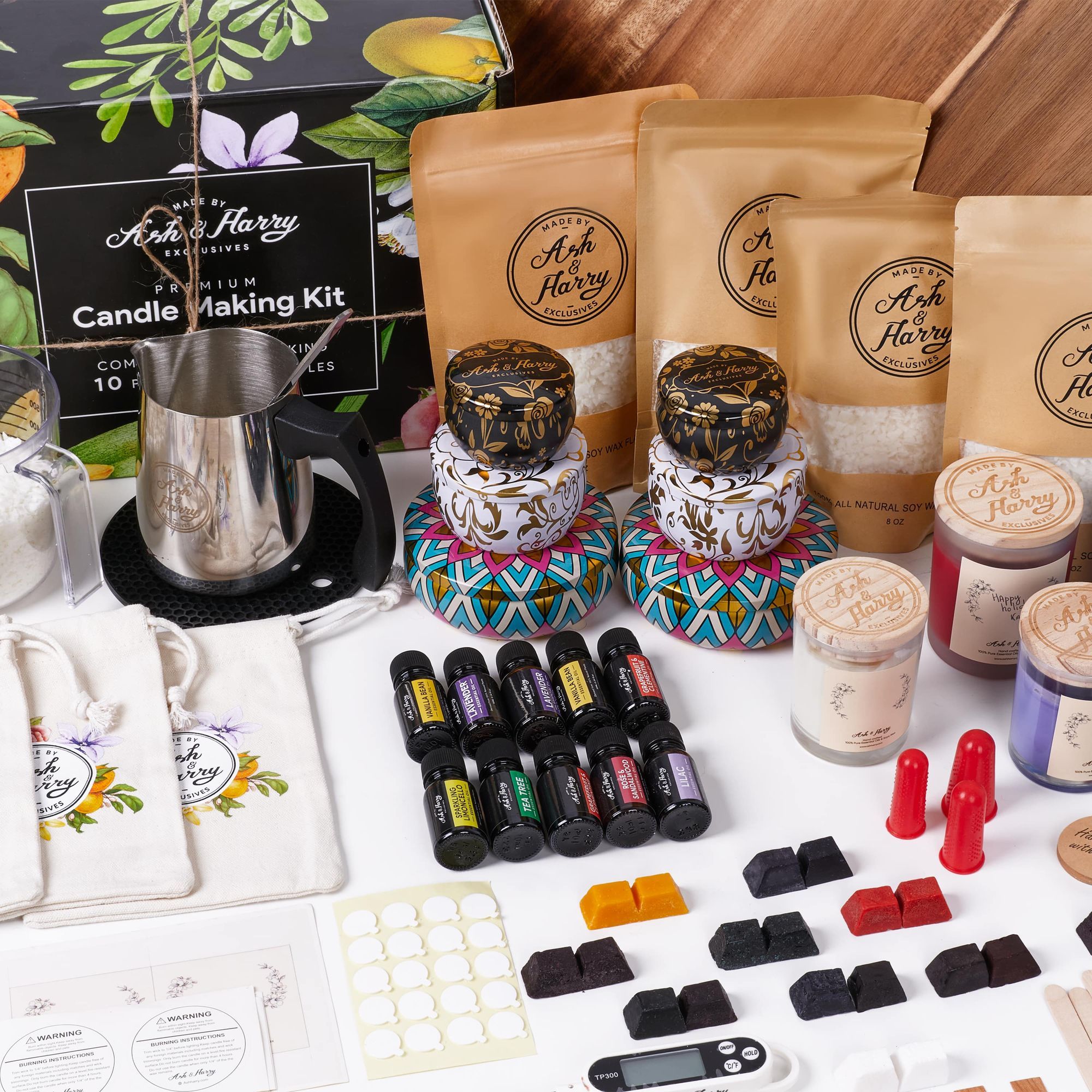 Premium Candle Making Kits | Ash & Harry
