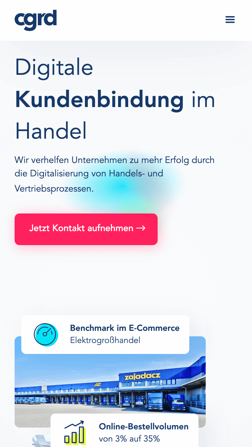 TopStack Resume website mobile