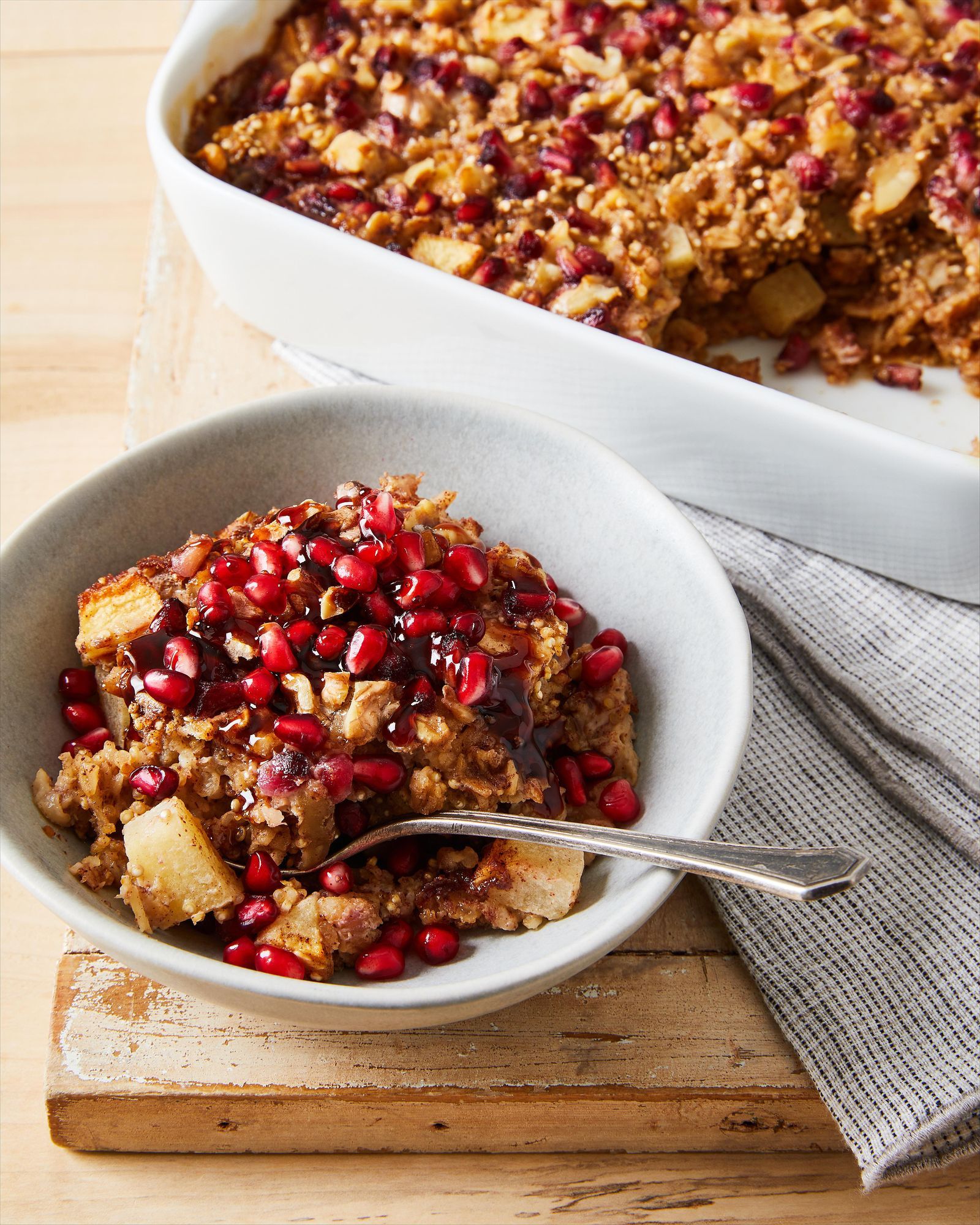 Whole Grain POM Apple Breakfast Bake POM Wonderful