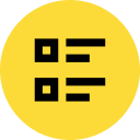 An icon for content management.
