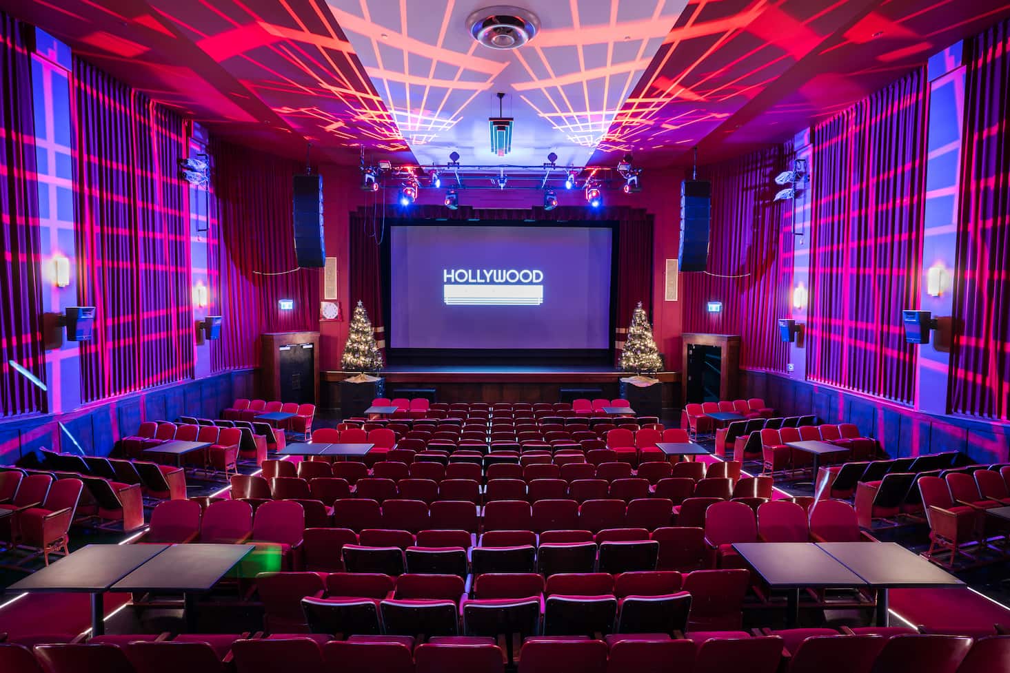 Movie Screen and lights