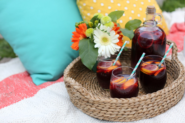 Red Sangria Recipe | Signature Wedding Cocktails