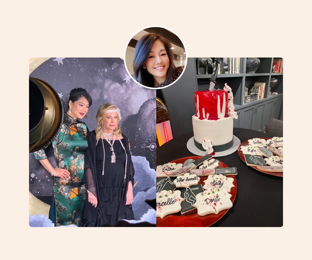 Crystal Kung Minkoff’s murder mystery party