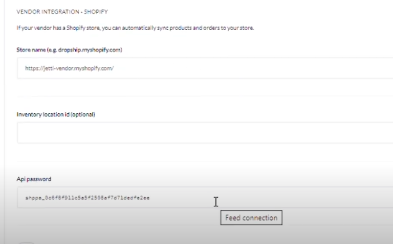 Add information for vendor integration
