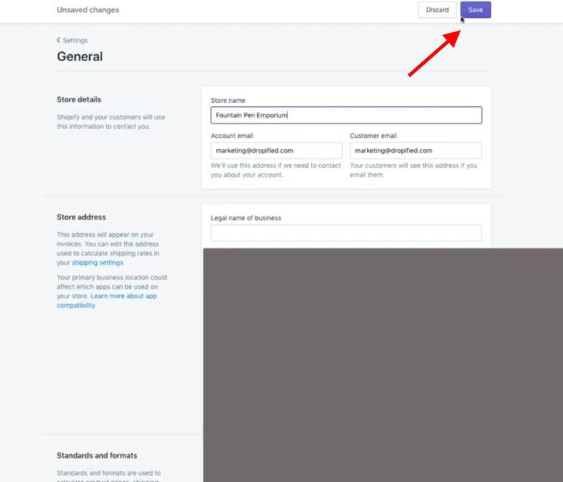 Can you change your Shopify store name