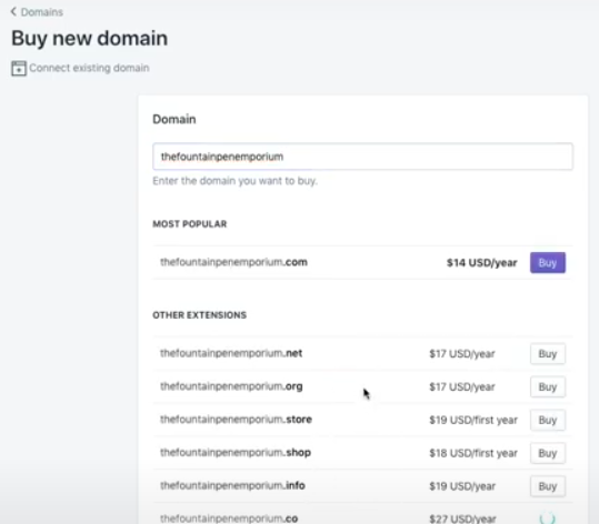 Can you change your Shopify store name