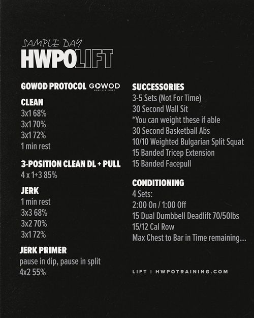 HWPO Training Programs | HWPO LIFT | Sign Up