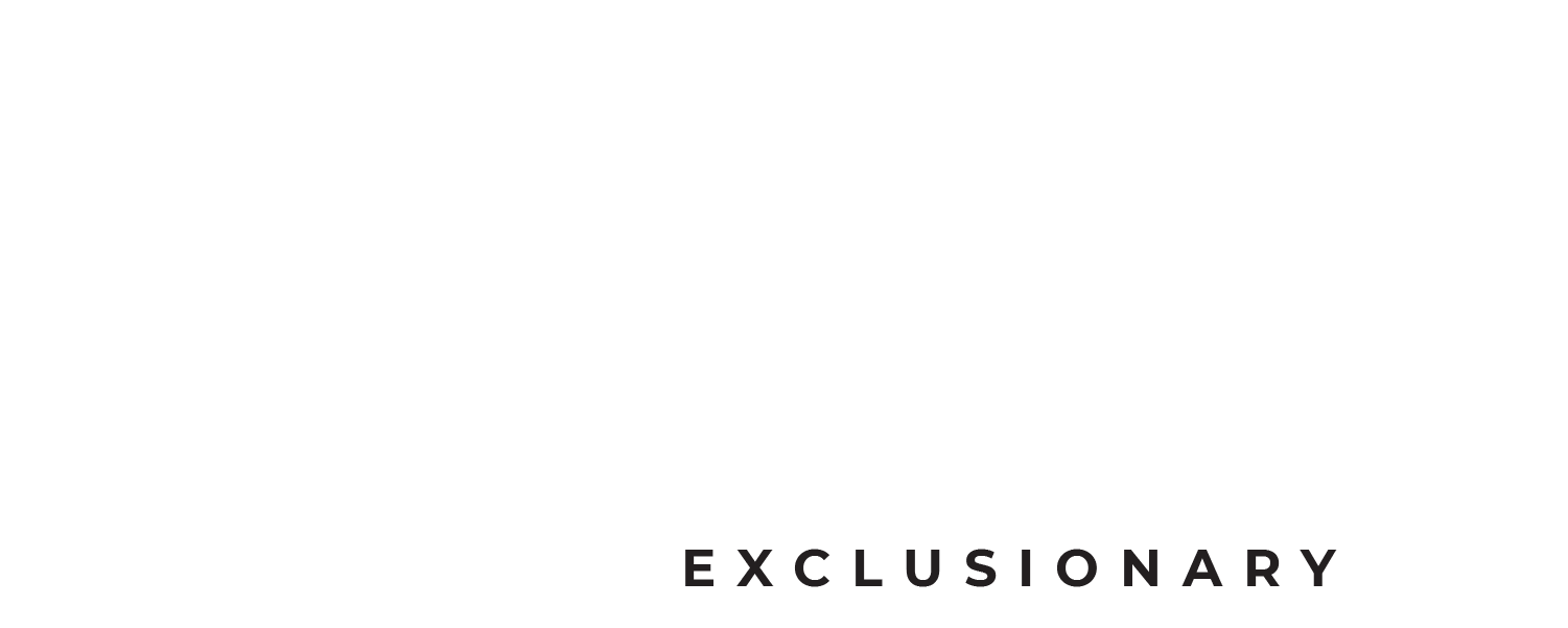 TruVSC Exclusionary product logo in white.