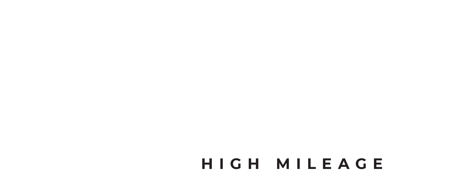 TruVSC High Mileage product logo in white.