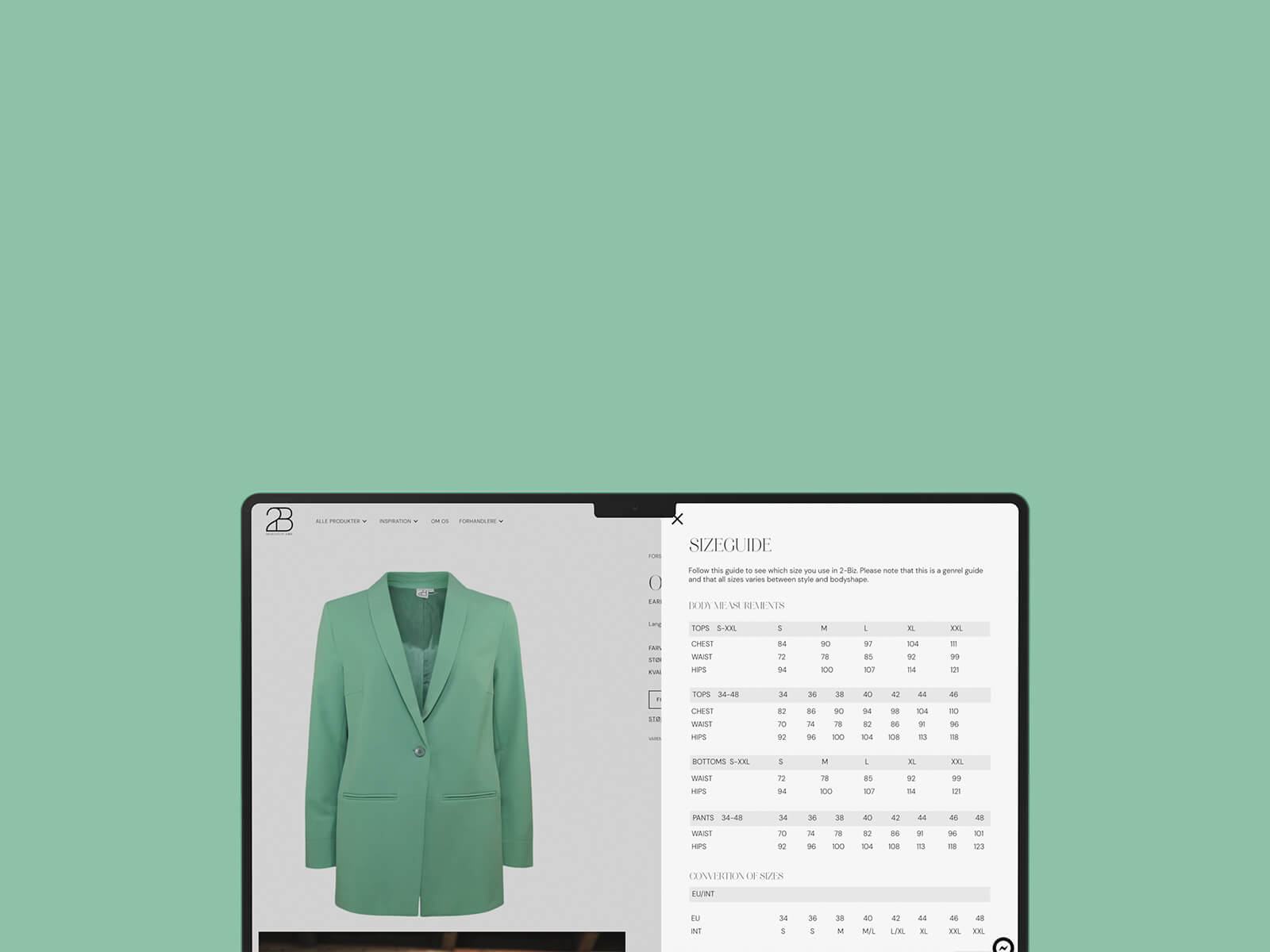 2-biz case på macbook af størrelsesguide