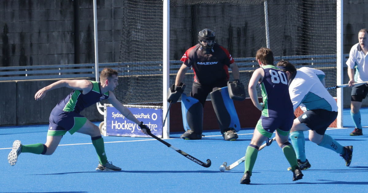 Human Digital director Daan's Hockey team Bentstix make it to the finals of Sydney League.