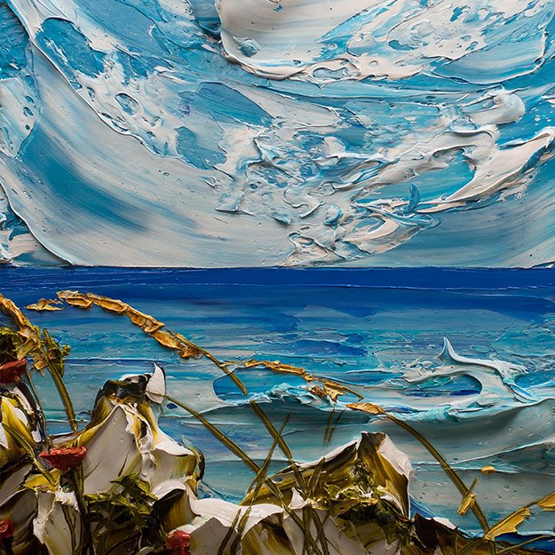 A painting by Justin Gaffrey